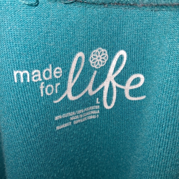 ☃️NWOT Made for Life Large Velour Tracksuit Green Soft Feel - Picture 14 of 14